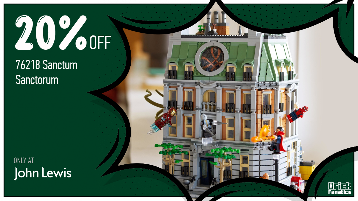 Huge 20% off LEGO Marvel 76218 Sanctum Sanctorum at John Lewis 