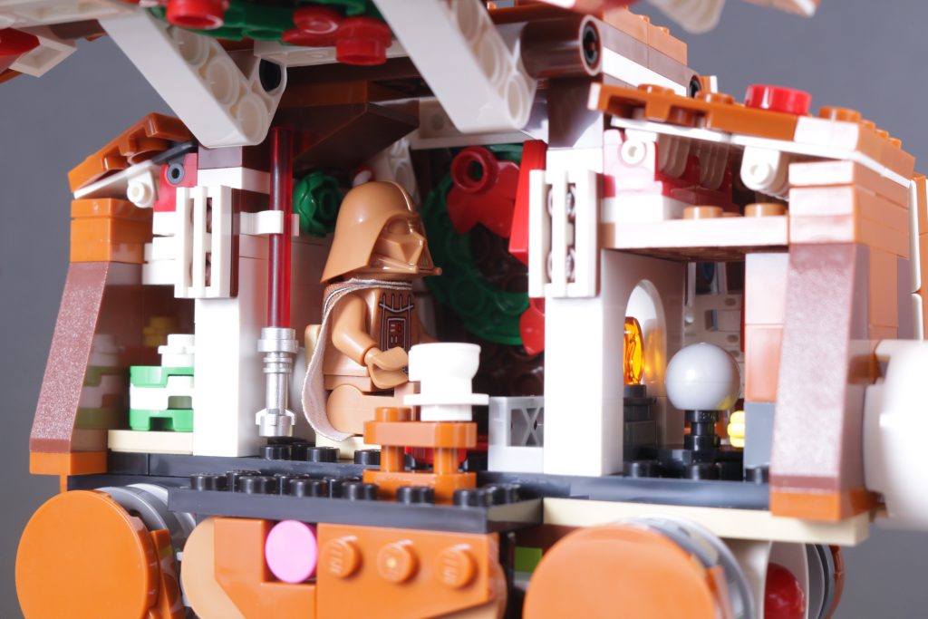 LEGO Christmas 2025 sets 40812 Snowman Ornaments 40809 Festive Gingerbread House 40820 Up Scaled Santa Minifigure 40806 Gingerbread AT AT Walker review 48 1024x683