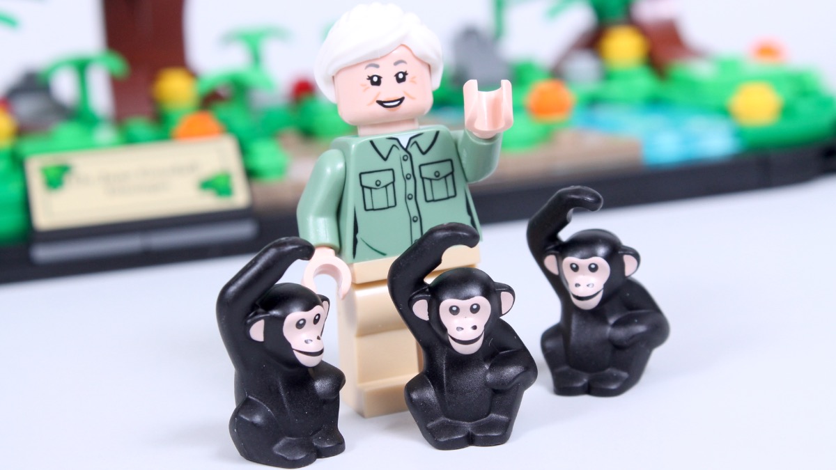 Build the best LEGO African scene with 40530 Jane Goodall Tribute