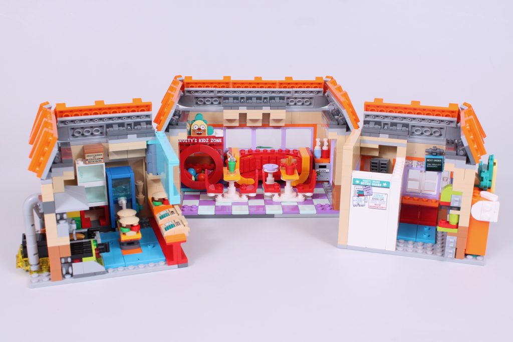 LEGO Icons 10352 The Simpsons Krusty Burger review 6 1024x683