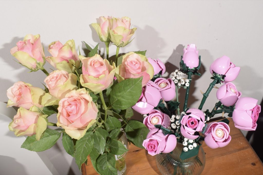 LEGO Icons 10374 Bouquet of Pink Roses review 18 1024x683