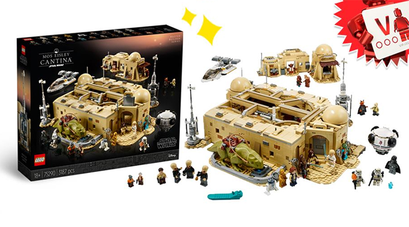 LEGO Star Wars 75290 Mos Eisley Cantina revealed