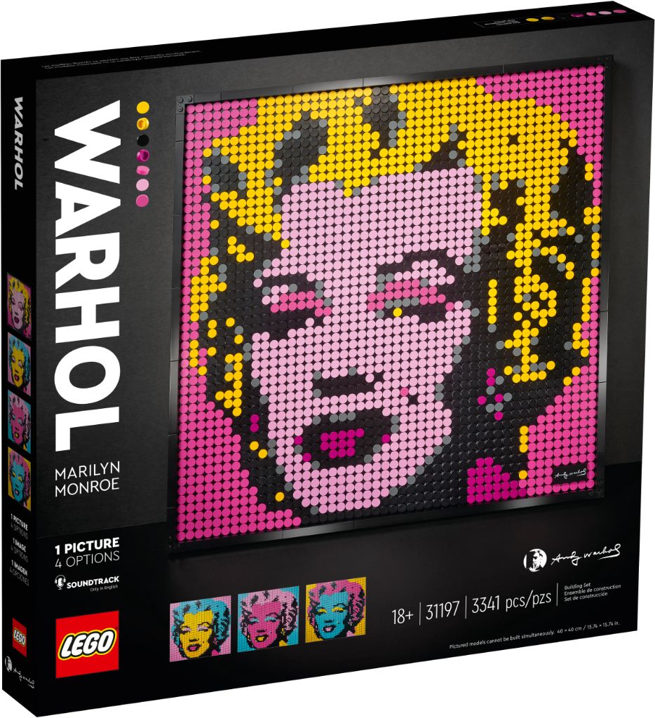 LEGO Art 31197 Andy Warhols Marilyn Monroe 4