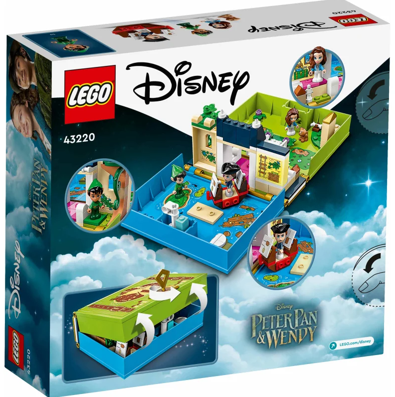 lego disney 43220 peter pan Wendy storybook adventure box