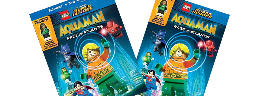 Jessica Cruz minifigure with LEGO DC Super Heroes – Aquaman Blu-ray